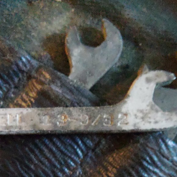 Antique CORNWELL 7-Piece OPEN END WRENCH SET in Pouch rare - Picture 6 of 16